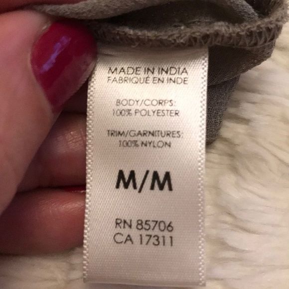 Beautiful gray Buffalo blouse - Picture 3 of 4